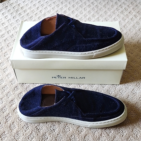 Men's Peter Millar Shetland Wool Slip On - Picture 5 of 8
